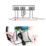 ZFX-7016A 220V 30A Röle Termostat