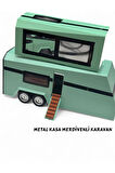 Sesli Işıklı Çek Bırak Model Karavan Açılabilir Kapılar Full Fonksiyon Metal Kasa 35 cm Karavan