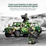 Sembo Block Zırhlı Sınır Devriye Birimi Yapı Bloğu Seti 644 Parça