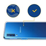 Gpack Samsung Galaxy A9 2018 Kılıf 02 mm Silikon İnce Arka Kapak
