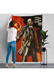 Vladimir Ilyic Lenin - Eski SSCB Halk Komiserleri Kurulu Başkanı Duvar Örtüsü-7729
