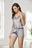Pierre Cardin 6'lı Midi Gecelik Sabahlık Set 6335 Royal