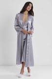 Pierre Cardin Royal Uzun Saten Sabahlık Gecelik Set 4370