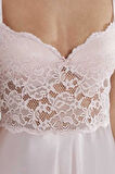 Pierre Cardin Saten Dantelli Gecelik 627