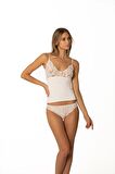 Pierre Cardin Kadın Dantelli Penye Atlet Külot / Kaşkorse Set 315 