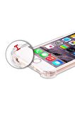 Apple iPhone 5 Şeffaf Köşe Korumalı İpli Kılıf Boyuna Asmalı Askılı İp