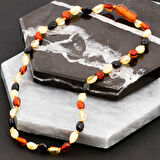 Bebek Damla Kehribar Diş Kolye