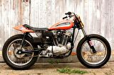 Harley Davidson XR750 Turuncu/Siyah 1:18 Model Motosiklet