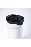 Travel Mug Termos Bardak 0.47 lt Paslanmaz Çelik Termos Beyaz