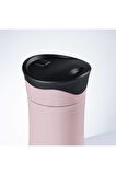 Travel Mug Termos Bardak 0.47 lt Paslanmaz Çelik Termos Toz Pembe