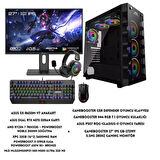 LYSERG PB X-59RGB Kasa Ryzen 7 7800X3D 32 GB Ram 500 GB SSD Asus Dual RTX 4070 W11 + Full Set