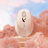 Coofbe İcon Şarj Edilebilir 2.4G Kablosuz Mouse 3 Ayarlanabilir DPI 500 mAh Sessiz Kablosuz Mouse
