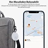 Coofbe Apple Lisanslı Akıllı Takip Cihazı Air Tag GPS Kedi Köpek Araç Bavul Araç Takip Cihazı Airtag
