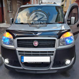 Fiat Doblo 2 2005-2010 Uyumlu H lip Esnek Ön Lip 2 Parça Karlık Ön Ek Tampon Altı Dil