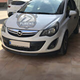 Opel Corsa D 2006-2014 Uyumlu H lip Esnek Ön Lip 2 Parça Karlık Ön Ek Tampon Altı Dil