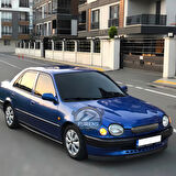 Toyota Corolla Terra 1999-2002 Uyumlu H lip Esnek Ön Lip 2 Parça Karlık Ön Ek Tampon Altı Dil