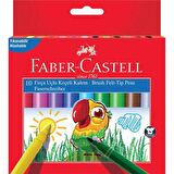 Faber-Castell Winner Brush Fırça Uçlu Keçeli Kalem 10R