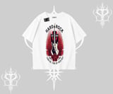 Oversize Tshirt Hard Rock Winged Guitar Rebellion
