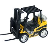  Sesli ve Işıklı Çek Bırak Forklift oyuncak 15 cm