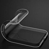 Gpack Huawei Y9 2019 Kılıf 02 mm Silikon İnce Arka KapakNano Glass