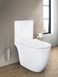 VitrA Sento 130-003R009 Klozet Kapağı, Yavaş Kapanır, Kolay Çıkabilir, Beyaz