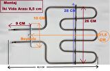 Ariston  1300 Watt Rezistans Ariston Fırın Alt Rezistansı