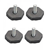 Ariston Hotpoint Wmef 722P Çamaşır Makinesi Ayağı 4 Adet Titreşim Ayak