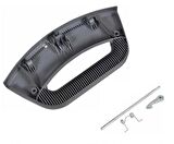  Ariston Wmef 722BCUK Kapak Mandal Hotpoint Çamaşır Makinesi Kapı Mandalı Tutamak Koyu  GRİ