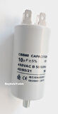 10 MF Kondansatör ,10 mf 450 VAC 50 HZ Motor Kapasitör