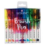 Talens Talens Ecoline Brush Pen 10lu Canlı Renkler