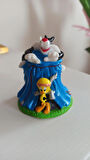 vintage tweety ve slyvester orijinal figür oyuncak & 7 cm