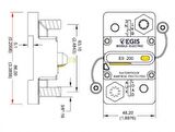EGIS 4703 Serisi Termal Devre Kesici Sigorta 12V / 24V / 36V / 48V DC uygulamalarda kullanıma uygun IP67