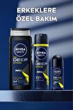 Nivea Men Erkek Sprey Deodorant Deep Extreme 150ml, 72 Saat Anti-perspirant Ter Koruma, Yeni Enerjik