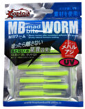 Captain 3520 Mini Worm 10 lu 5 cm Aromalı LRF Silikonu Renk:05
