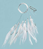 Fladen F1280w Beyaz Tüylü 6 Köstekli Hazır Takım İğne No:5