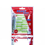 Pandora Shaky LRF Silicon 5cm 10'lu Renk: Green Glitter