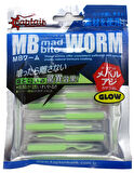 Captain 3520 Mini Worm 10 lu 5 cm Aromalı LRF Silikonu Renk:01
