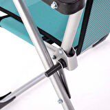 Argeus Bardaklıklı Piknik ve Kamp Sandalyesi 140KG Taşıma Renk: Deniz