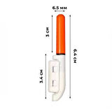 Captain 7109 Pilli ve Aparatlı Fosfor Yeşil Renk 4.5x39mm