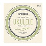 Daddario EJ87S Soprano Ukulele Teli SOPRANO TITANIUM