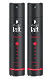 Taft Power Kafein Saç Spreyi 250ml - 2'li Set Güçlendirme