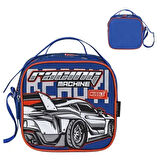 Muggle 3 Bölmeli Racing Machine Okul Çantası + Termoslu Beslenme Çantası