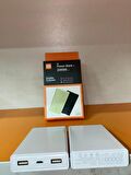 DTS Teknoloji Xiaomi Mi 20000 mAh  Uyumlu Hızlı Şarj Powerbank Beyaz