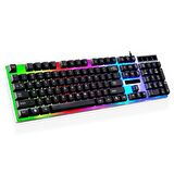 Concord C-59 Gökkuşağı Nefes Efektli Aydınlatma Gaming Oyuncu Klavye Q TR