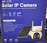 Blic BLM-33 4MP 4G LTE Güneş Panel Solar Outdoor Dahili Mikrofon 360 Speed Dome PTZ Güvenlik Kamera