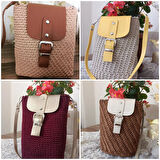 Deri Cep Telefonu Çanta Kapağı Seti Klasik ( 1 Adet )