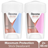 Rexona Maximum Protection Cream 96 Saat Etkin Koruma 2 li Set