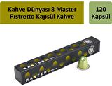 Kahve Dünyası Ristretto Kapsül Kahve 10 lu x 12 Adet