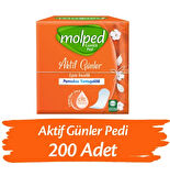 Molped Aktif Günler Günlük Ped 100 lü x 2 Adet