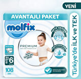 Molfix Premium Ultra Fırsat Paketi 6 No 54 lü x 2 Adet